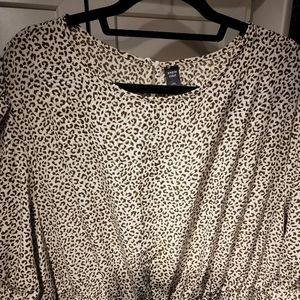 SHEIN Leopard Print Maxi Dress